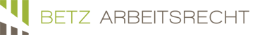 BETZ Kanzlei für Arbeitsrecht Logo